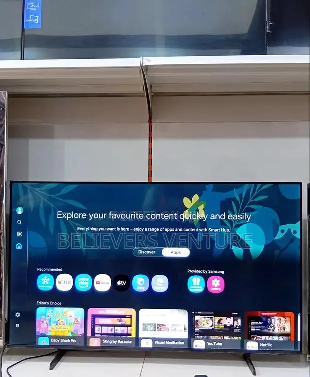 50inches Tv Available by Samsung Crystal Uhd-Tv **Samsung · Photo 1