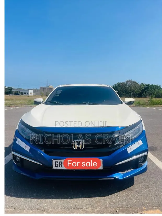 Honda Civic 2016 White · Photo 1