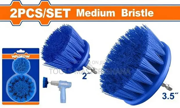 2 Pcs Medium Bristle Brush Set # Wnd2401 · Photo 1