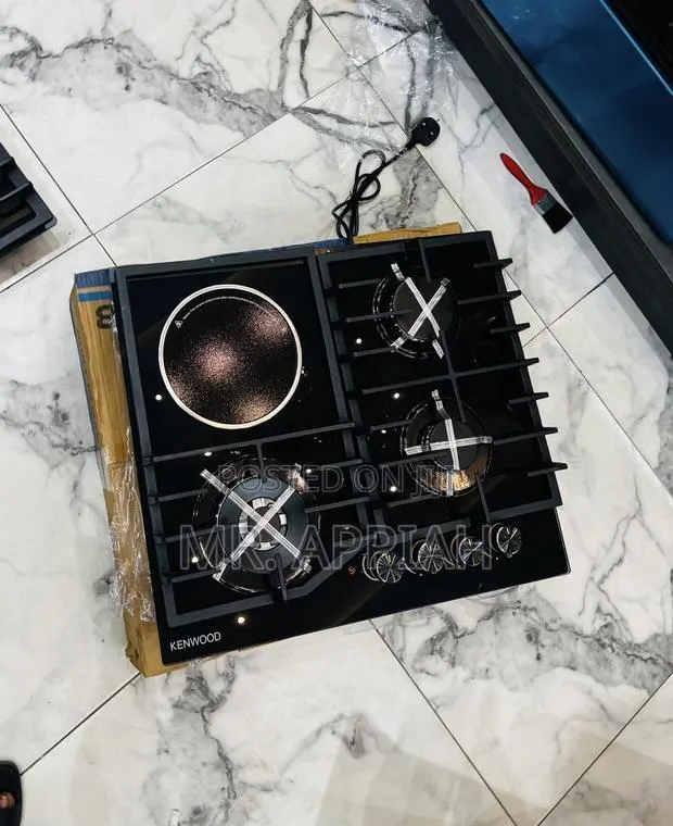 Purchase Adorable Kenwood 60cm Tempered Glass 3 Gas + 1 Electric Hob · Photo 1
