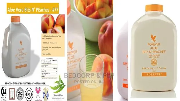 Aloe Vera Bits and Peaches · Photo 1