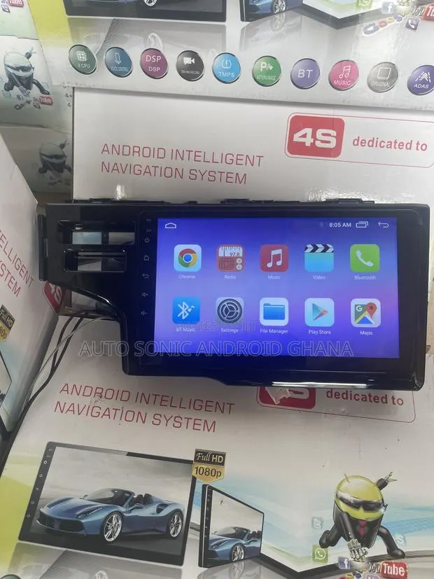 Honda Fit 2016 Android Infotainment Upgrade Screen 9” · Photo 1