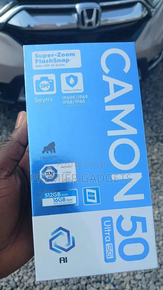 New Tecno Camon 50 Ultra 512 GB Black · Photo 1