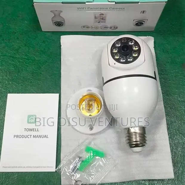 Wifi Panorama CCTV Bulb Camera · Photo 1
