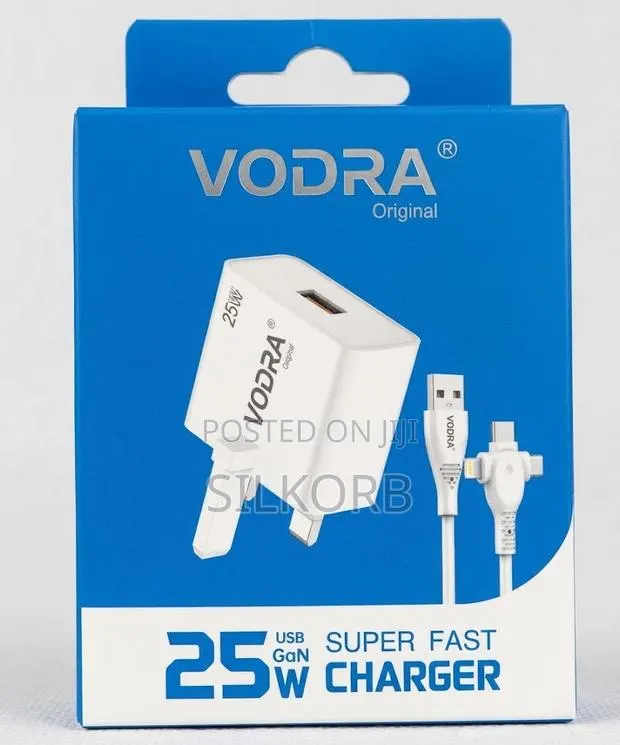 Vodra Phone Charger Adapters, Original High-Quality Charger Head · Photo 1