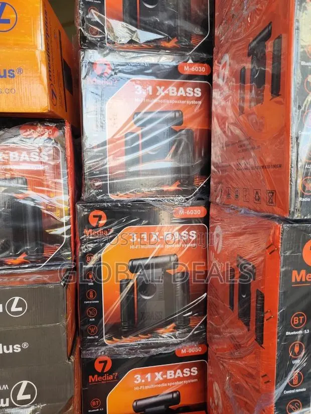Media 7Plus X-Bass M-6030 Bluetooth Speaker · Photo 1