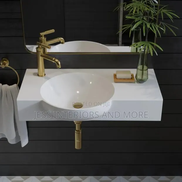 Wall-Mount Bathroom Sink · Photo 1