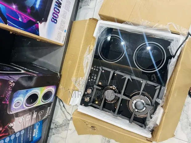 Adorable Kenwood 2 Gas With 2 Electric Built in Hob(Glass ) · Photo 1