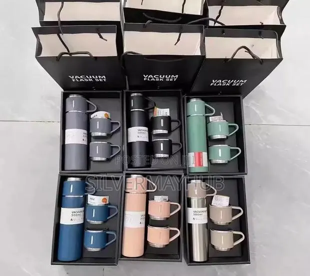 Vacuum Flask Set - Elegant Gift Collection · Photo 1