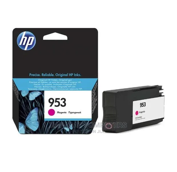 Hp 953 Magenta F6u13ae Original Ink Cartridge · Photo 1
