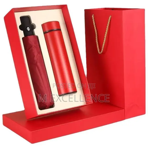 Vacuum Flask Plus Umbrella Gift Set · Photo 1