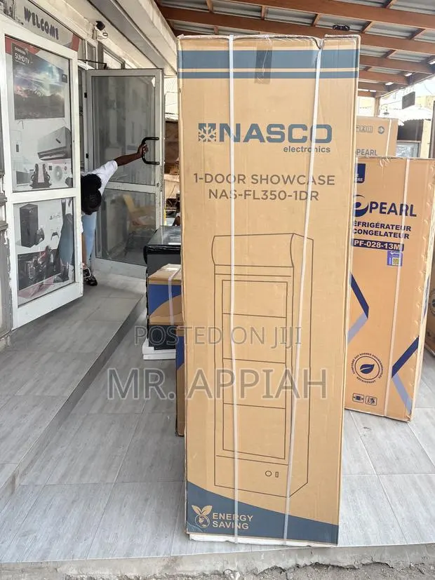 Quality Nasco Single Door Glass Door Electric Fridge(Nas-Fl350-1dr) · Photo 1