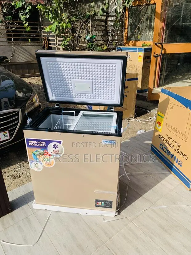 Limited Stock Nasco Single Door Chest Freezer (NAS-200FL-G) · Photo 1