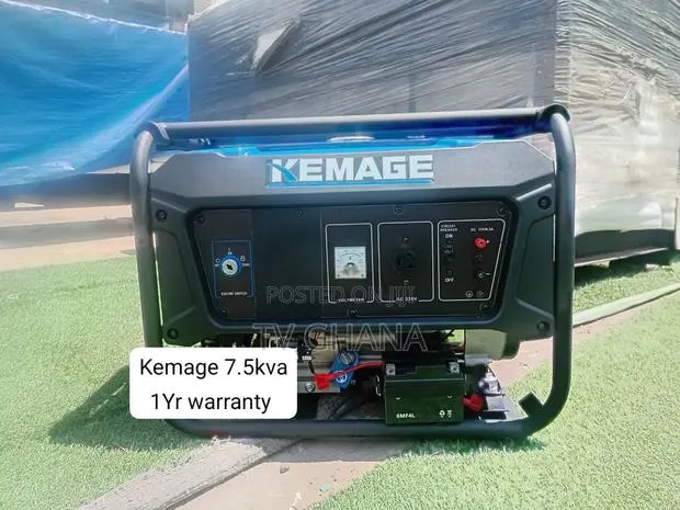 Original KEMAGE 7.5KVA Genset – Powerful, Durable and Affordable7kva · Photo 1