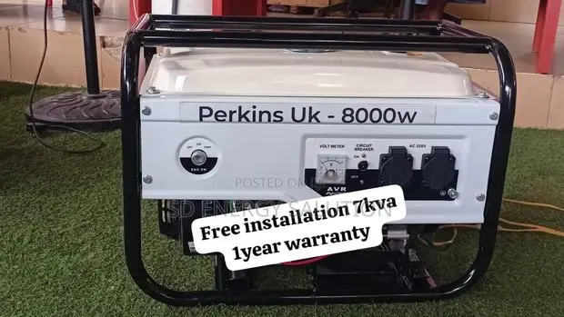 Perkins 7kva Petrol Generator for Home, Office Shop Use 7kva · Photo 1