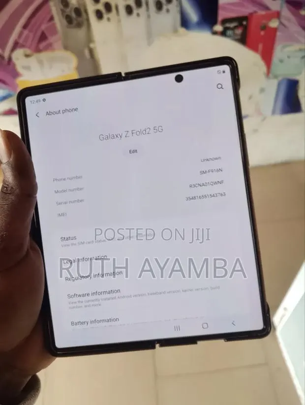Samsung Galaxy Z Fold 2 256 GB Black