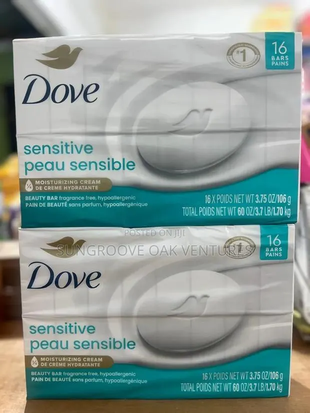 Dove Bar Soap Sensitive 16pcs · Photo 1