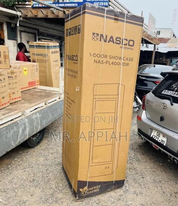 Shop Original Nasco Single Door Beverage Cooler( NAS-FL400-1DR)358L · Photo 1