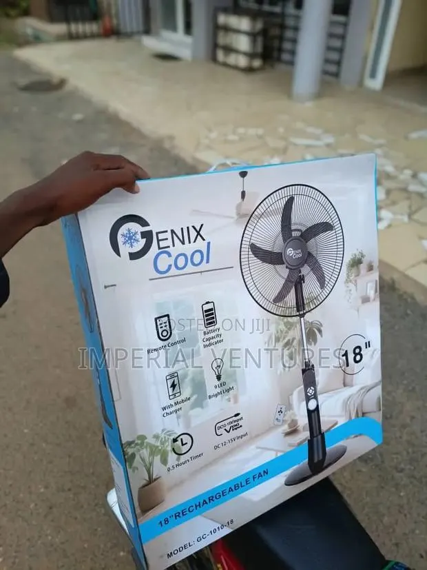 High Cool 18" Rechargeable Fan · Photo 1