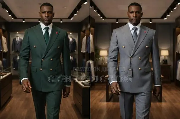 Classy Double Breasted Suit for Men · Photo 1