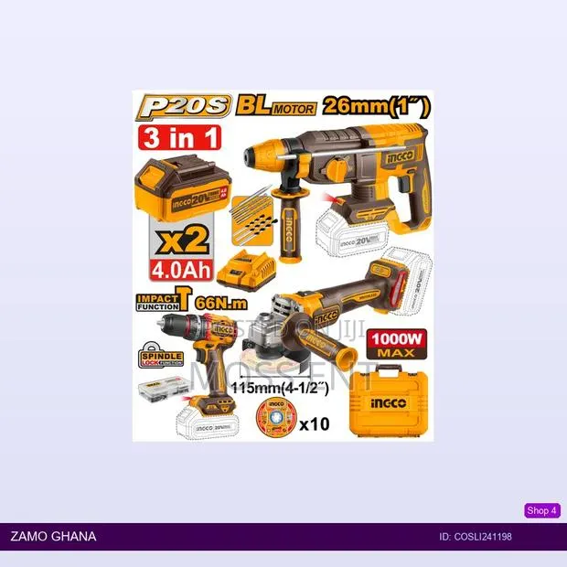 Cordless 3 PCS Combo - Cosli241198 · Photo 1