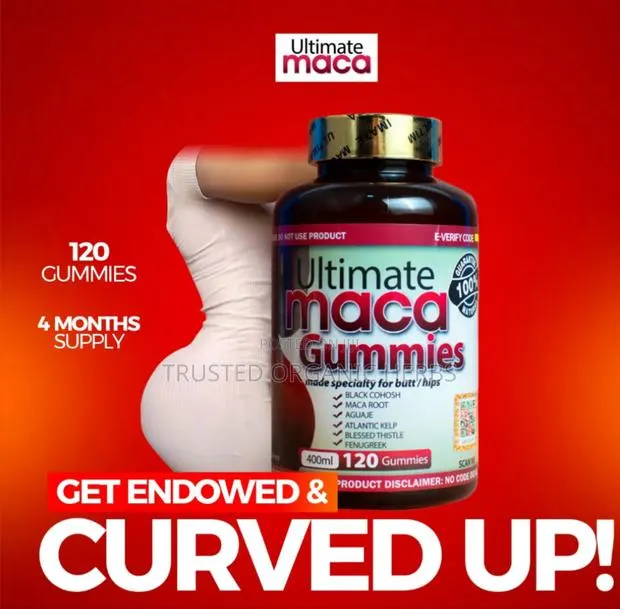 Buy Ultimate Maca Gummies for Bigger Butt and Hips - 120 Gummies · Photo 1