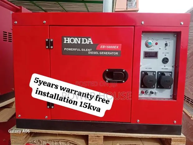 Prestige Unit Honda Generator Diesel 15kva Generator · Photo 1