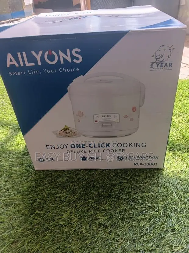 Cook Rice Fast Ailyons 1.8L Rice Cooker · Photo 1