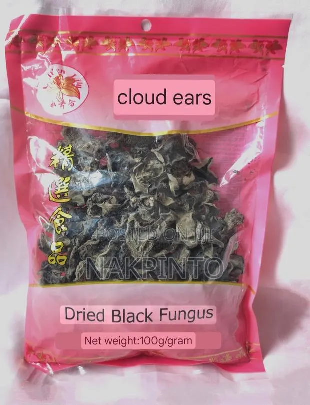 Dried Cloud Ear Mushrooms. Dried Black Fungus · Photo 1