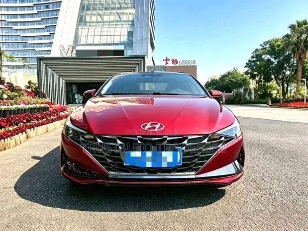Hyundai Elantra 2021 Red · Photo 1
