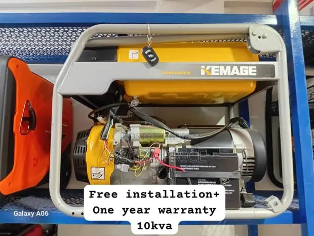 Power Crisis Solution 10kva Kemage Petrol Genset Kemage · Photo 1