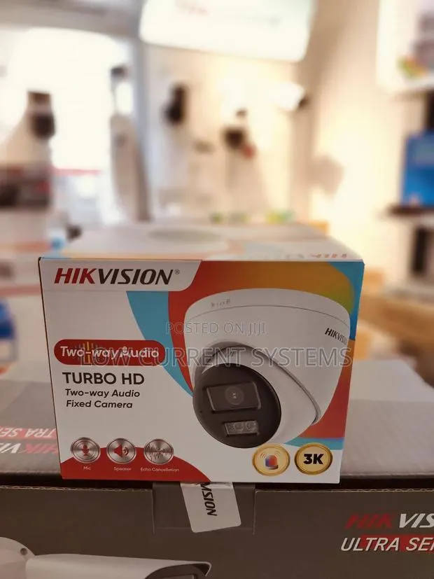 Hikvision 5mp Color Smart Hybrid Audio Analog Camera CCTV · Photo 1