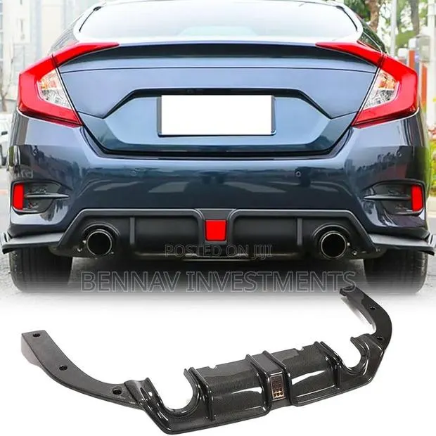 Honda Civic 2016 to 2021 3piece LED Diffuser With Back Lip · Photo 1