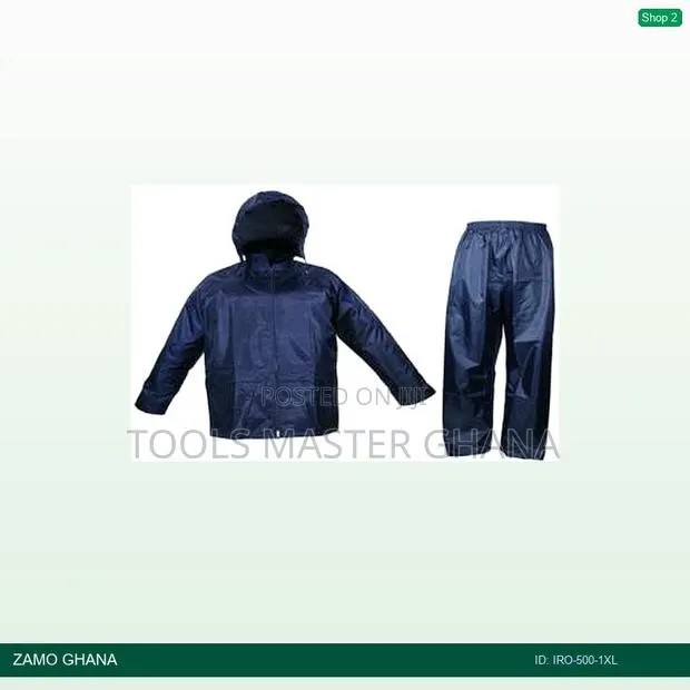 Irona Raincoat With Trousers Navy Blue 1xl - Iro-500-1xl · Photo 1