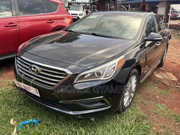 Hyundai Sonata Limited 4dr Sedan (2.4L 4cyl 6A) 2015 Black · Photo 1