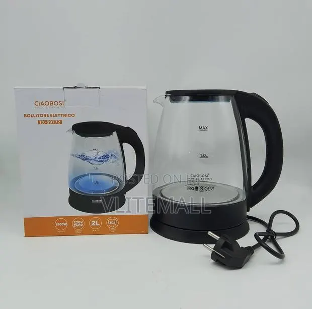 Ciaobosi Tx-39772 Electric Glass Kettle. · Photo 1