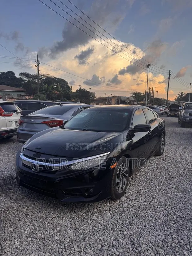 Honda Civic EX 4dr Sedan (2.0L 4cyl) 2017 Black · Photo 1