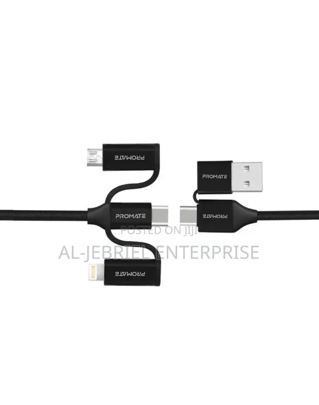 Promate PENTAPOWER 6- In1 Hybrid Multi-Connector Cable · Photo 1