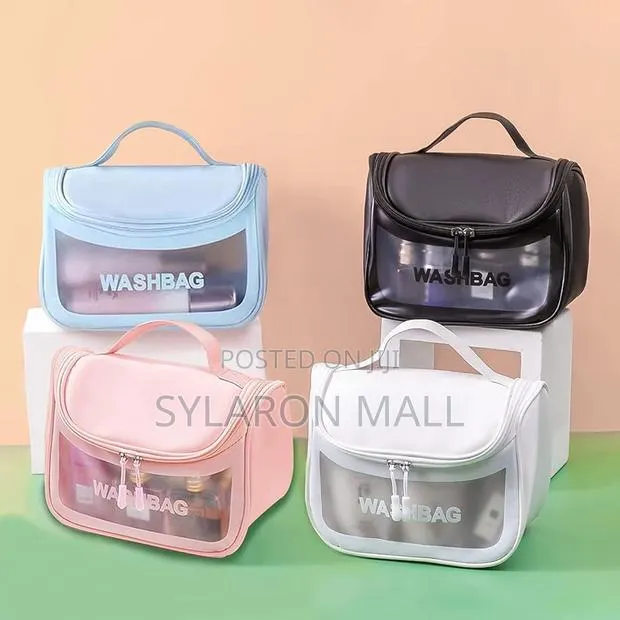 Portable Travel Wash Bag – Waterproof Toiletry Cosmetic Organizer · Photo 1