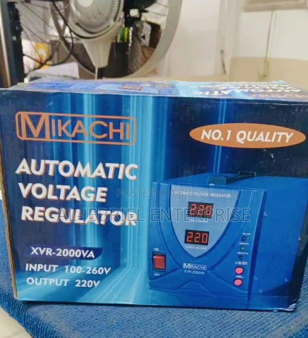 Mikachi Automatic Voltage Regulator (2000va) · Photo 1