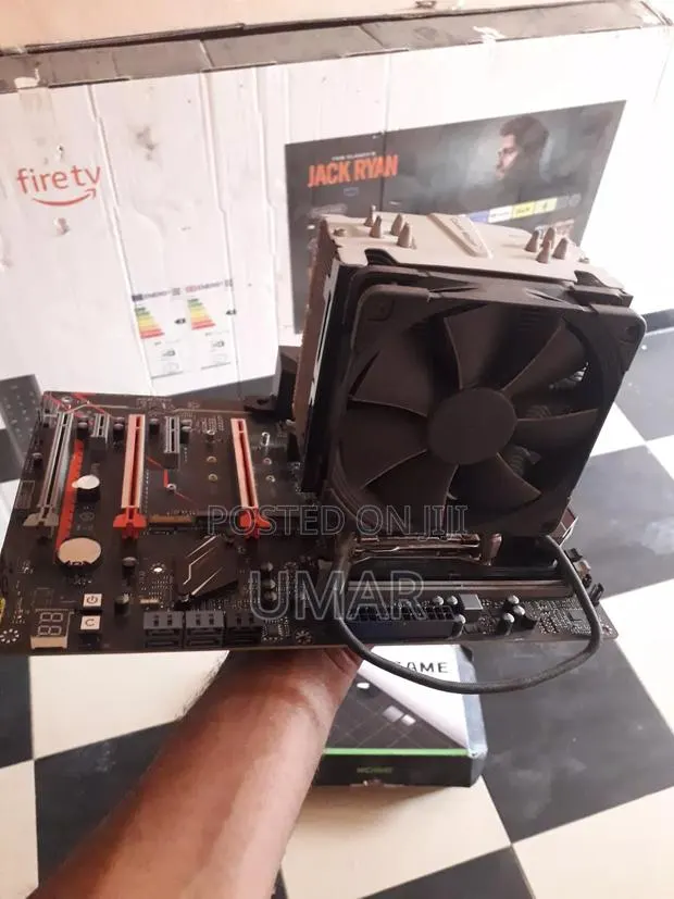 Intel Xeon I7 Motherboard + Cpu+ Cooler and Ram 16GB Ddr4 · Photo 1
