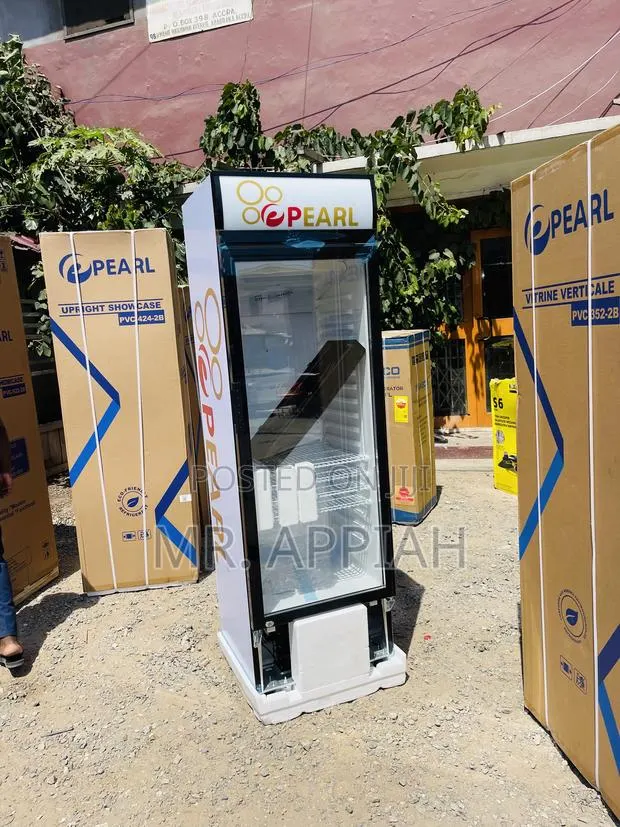 Brand New Pearl PVC 352 Single Door Display Fridge. · Photo 1