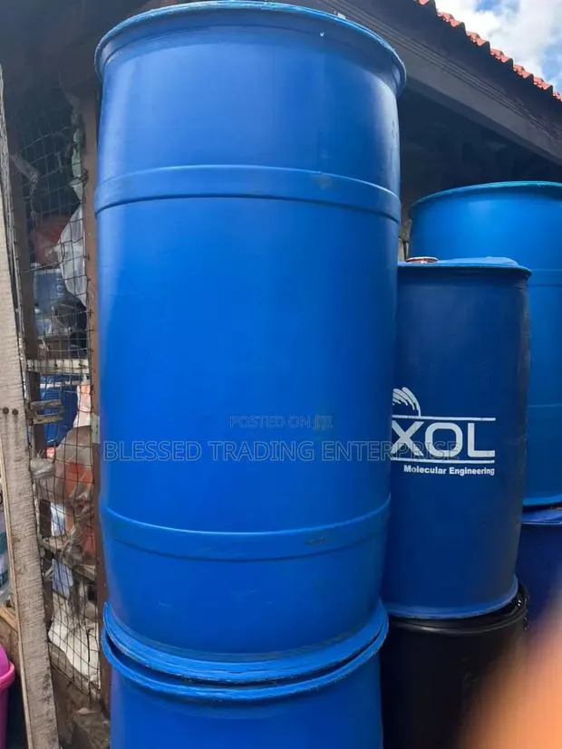 Blue Barrel Container (Drum) And Water Tanks · Photo 1