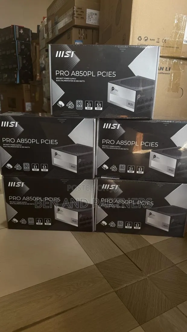 Msi 850w, Pcie 5.1, 80+ Platinum. Sealed in Box π₯π₯ Β· Photo 1