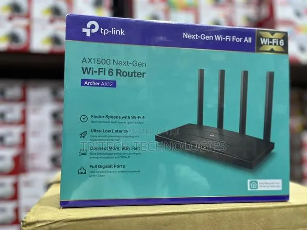 Tp-Link Archer Ax12 Wireless Wifi 6 Router Ax1500 · Photo 1