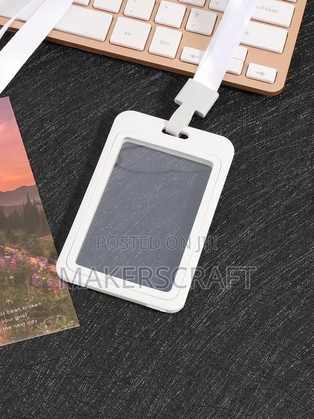 Id Holder / Card Holder, Colored Transparent. Id Badge. · Photo 1
