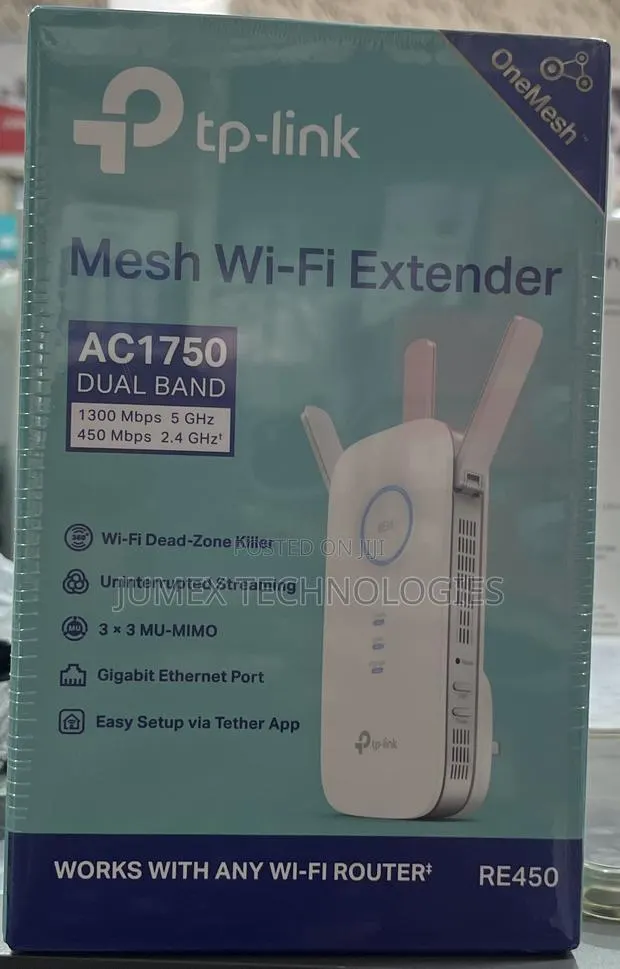 TP-Link Mesh Wifi Extender Ac1750 Re450 · Photo 1