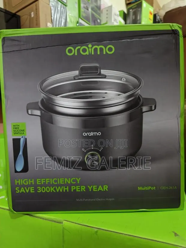 Oraimo MultiPot 3L Electric Pot and Steamer · Photo 1
