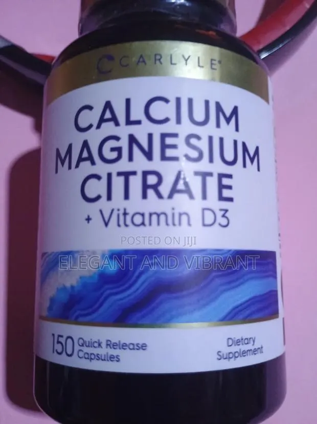 Calcium Magnesium Citrate With Vitamin D-3 | 150 Capsules · Photo 1