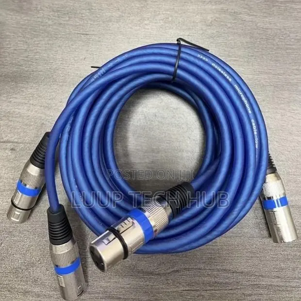 XLR Microphone Cable 5meters · Photo 1